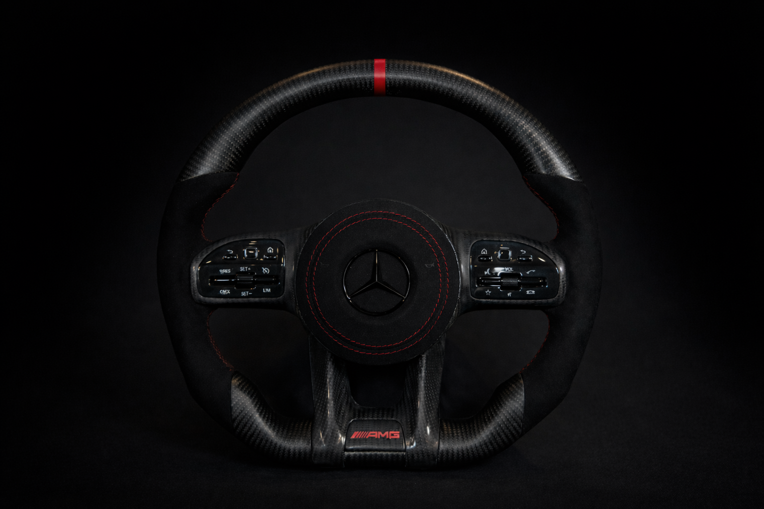 Mercedes New-Gen Round Airbag Wheel