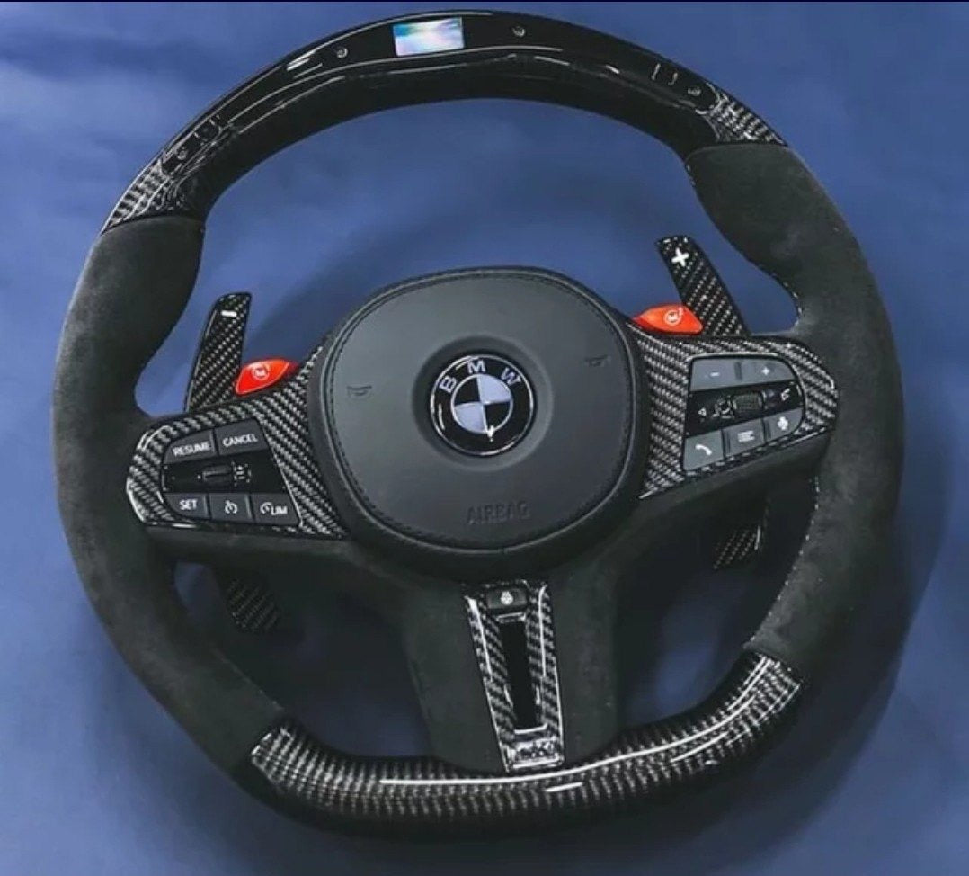 BMW G-Series M Sport Custom Carbon Fibre Steering Wheel