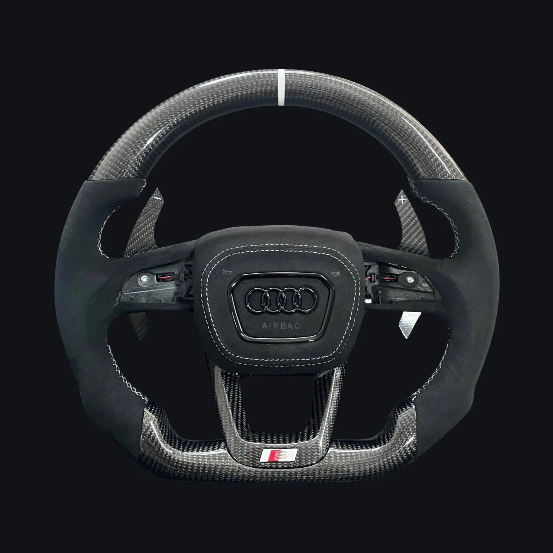 Audi B9.5 Carbon Fibre Steering Wheel
