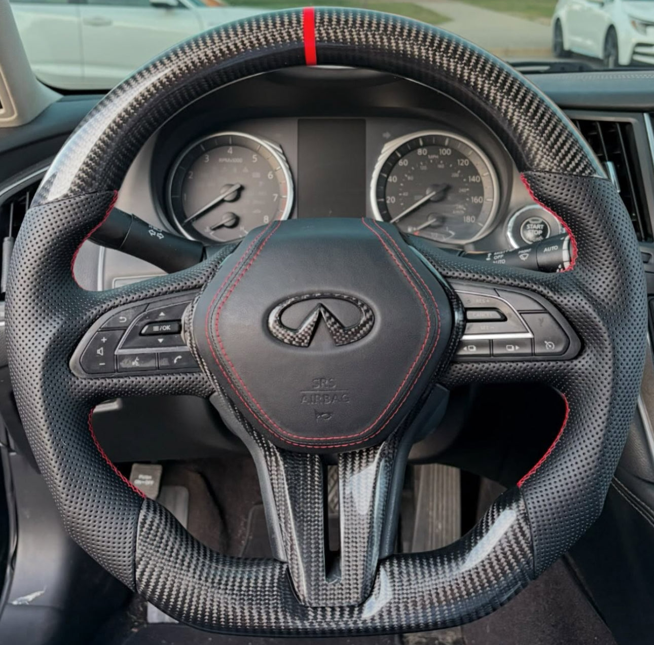 Infiniti 2017+ Sport-Style Custom Steering Wheel
