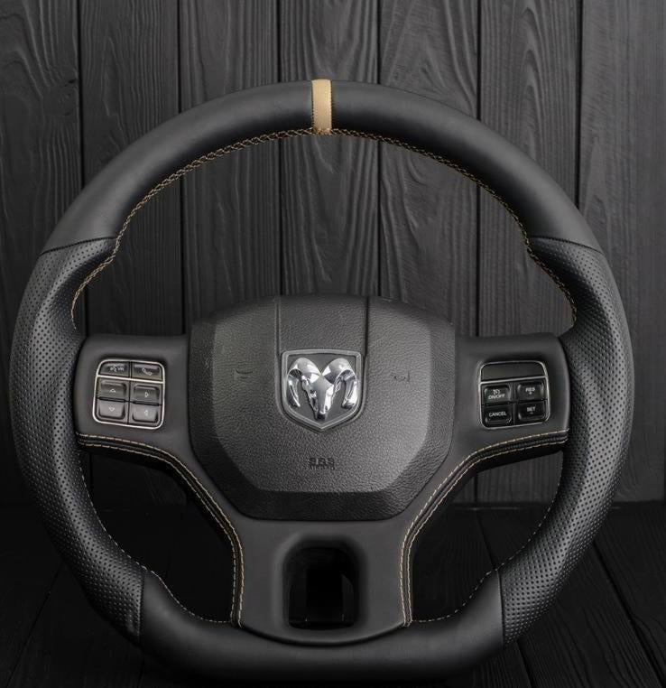 Custom Carbon Fibre Steering Wheel for Ram Trucks