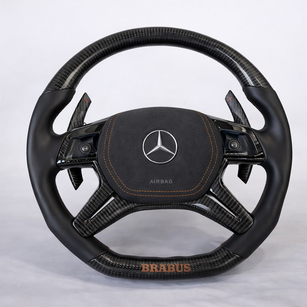 Carbon Mercedes Wheel for Cory