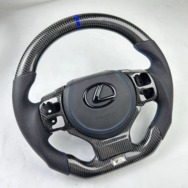 Custom Carbon Fibre & Alcantara Steering Wheel – Lexus RC / IS / GS / NX / RX