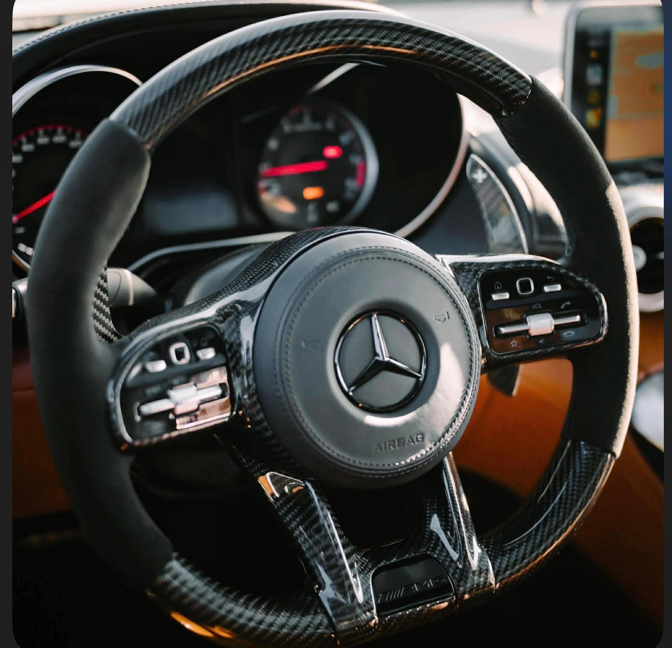 Custom Mercedes Carbon Wheel For Alexander