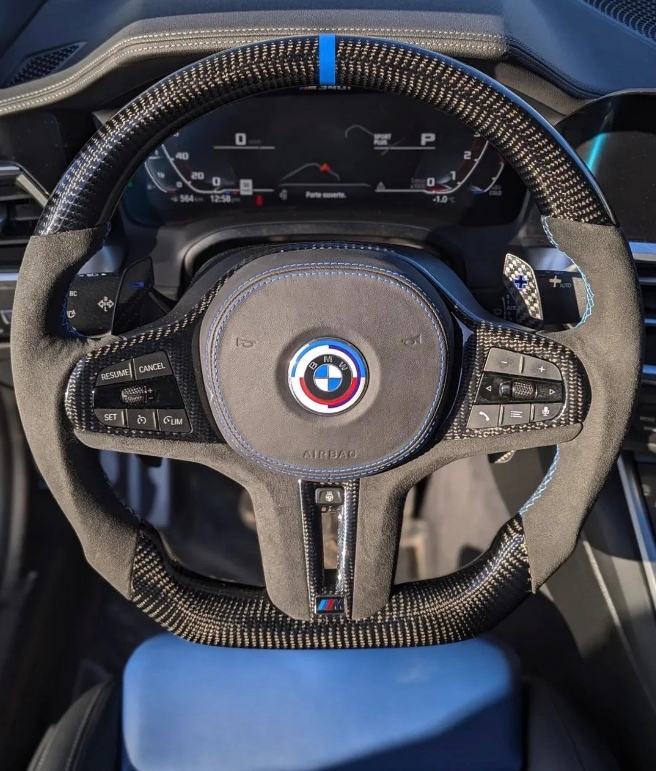 BMW G-Series M Sport Custom Carbon Fibre Steering Wheel