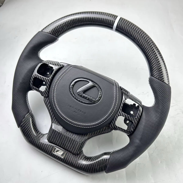 Custom Carbon Fibre & Alcantara Steering Wheel – Lexus RC / IS / GS / NX / RX
