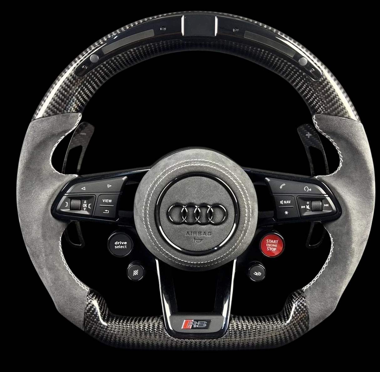 R8 Style Custom Steering Wheel
